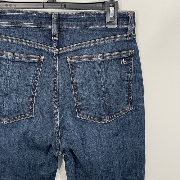 Rag & Bone Nina High-Rise Ankle Skinny Jeans in Kayt Wash Size 29‎ Denim - Picture 4 of 10